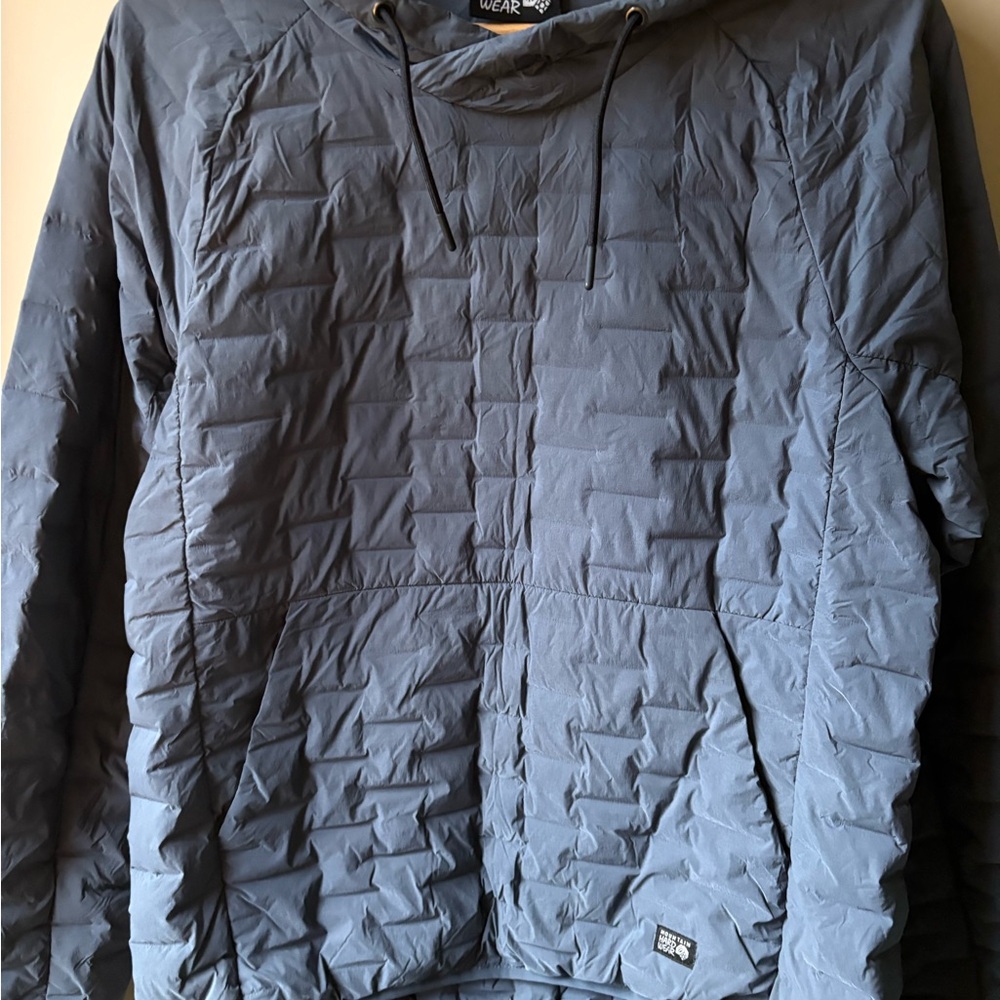 Mountain Hardwear Men's Stretch down Lightweight Pullover Hoody Jacket